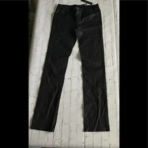 Elie Tahari Leather Vanessa Pants Size 6 Black